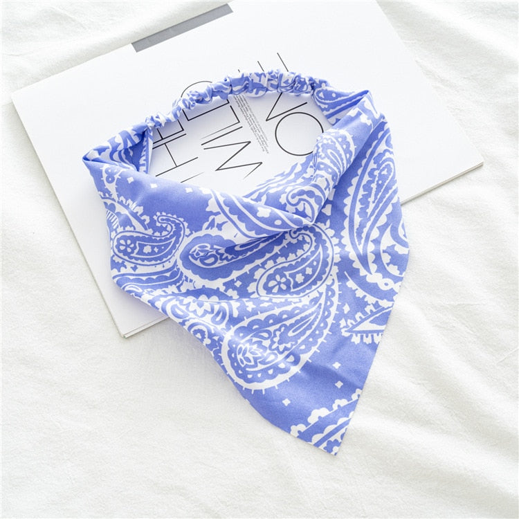 Women Girl Hair Accessories triangular hairband