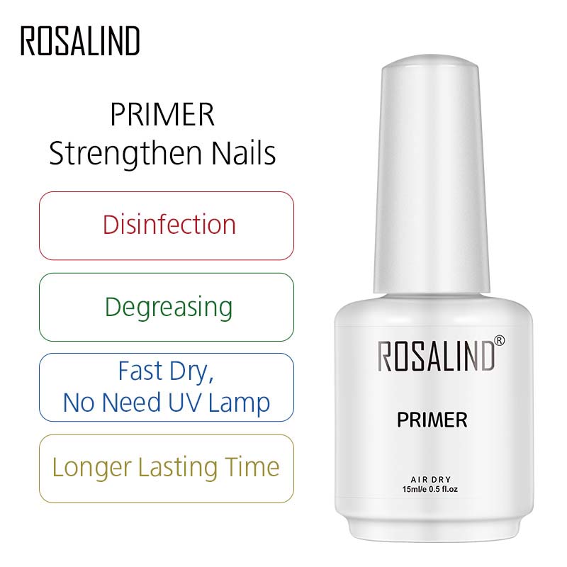 ROSALIND 15ml Base/Top Coat Nail Gel Primer Matt Top Coat Manicure Decoration