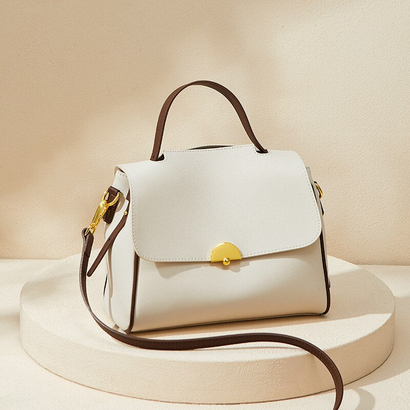 New Women Leather Large-capacity Fashion Shoulder Bag High-quality Versatile Temperament Handbag