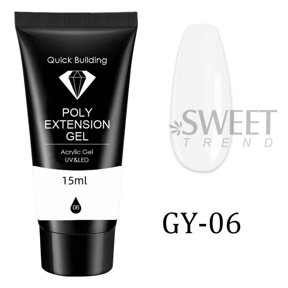 15ml Luminous Glow Nails Acrylic Extension Gel