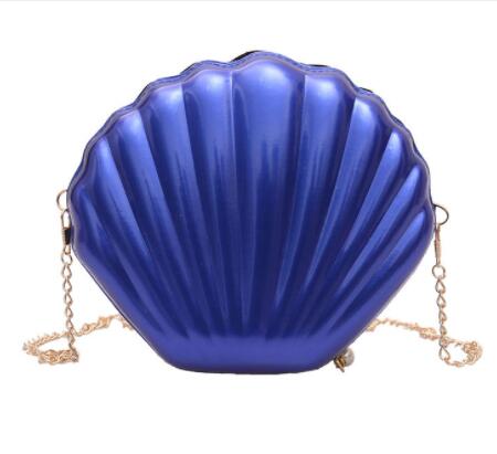 NEW Women Shoulder Handbags Shell Bag Chain Cute Sequins Small Bag Phone Money Pouch Zipper Crossbody Bags for Women Bolsa