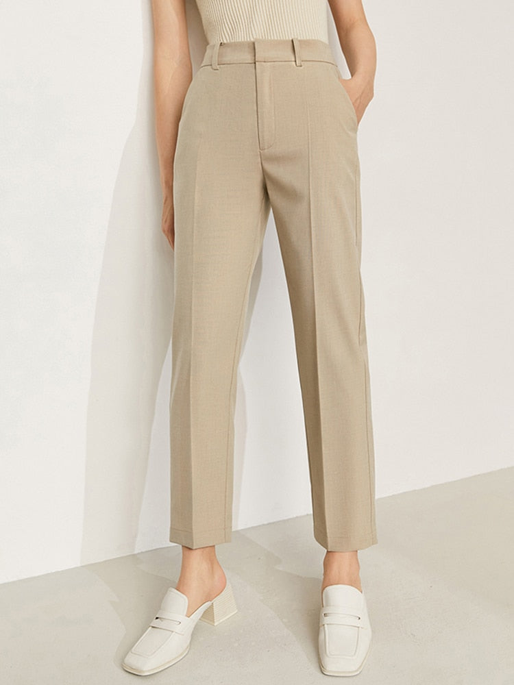Women Blazer Jacket High Waist Pants Sold Separately Female Coat Lady Pants