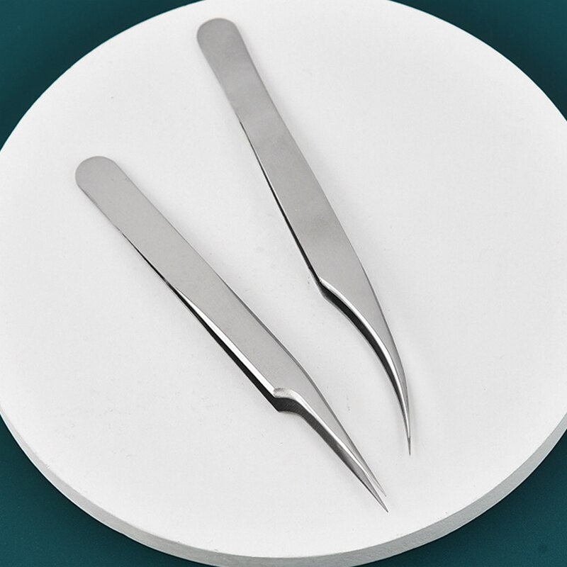 Lash Tweezers Eyelash Extension Tweezers Makeup Free Shipping , Nail Products Manicure Accessories Removal False Eyelash Clip