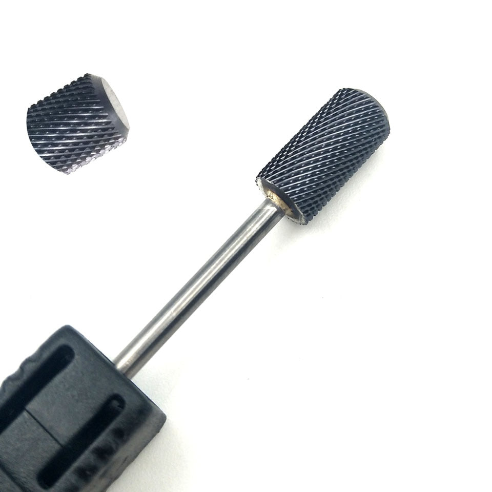 Black Coated manicure nail tools for easy manicure