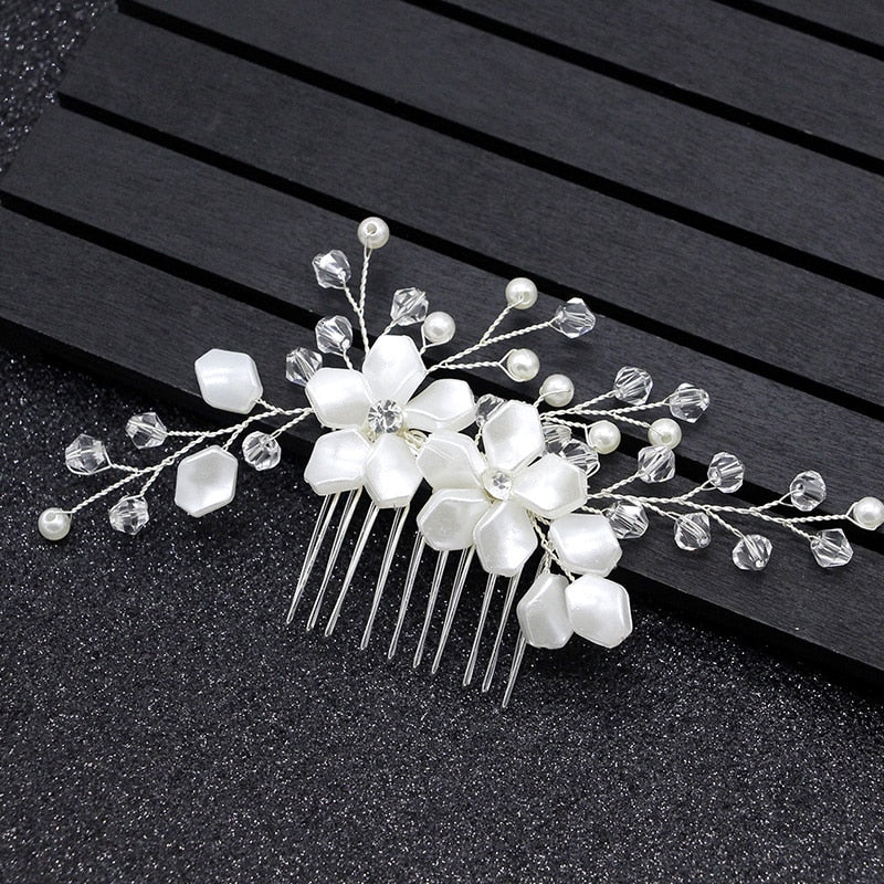Crystal Hair Combs Headbands Accessories