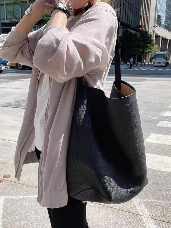 Casual Women Shoulder Bag Genuine Leather