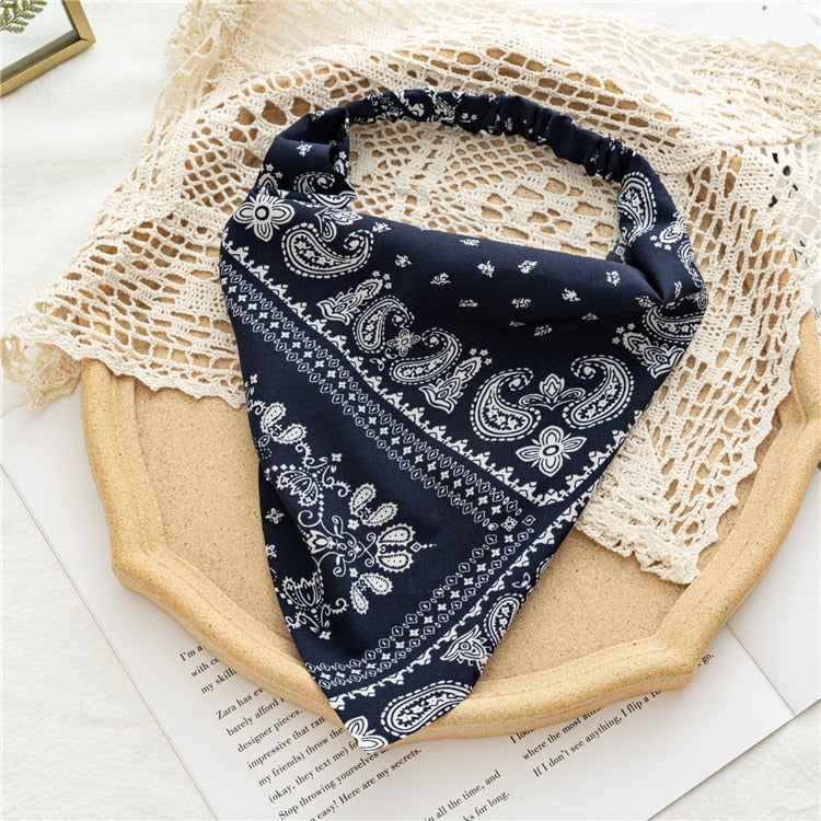 Women Girl Hair Accessories triangular hairband