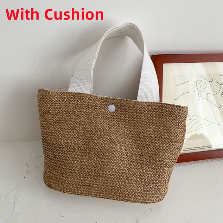 Casual Ladies Straw Women crossbody Handbag for holidays