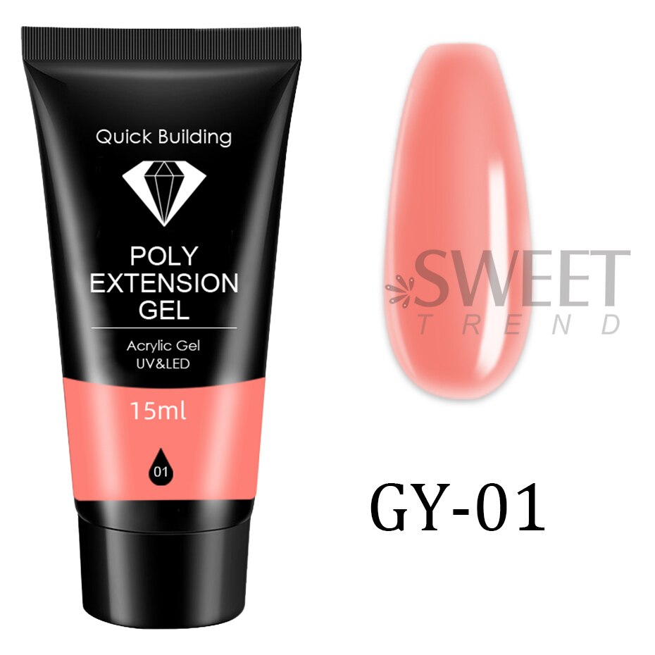 15ml Luminous Glow Nails Acrylic Extension Gel