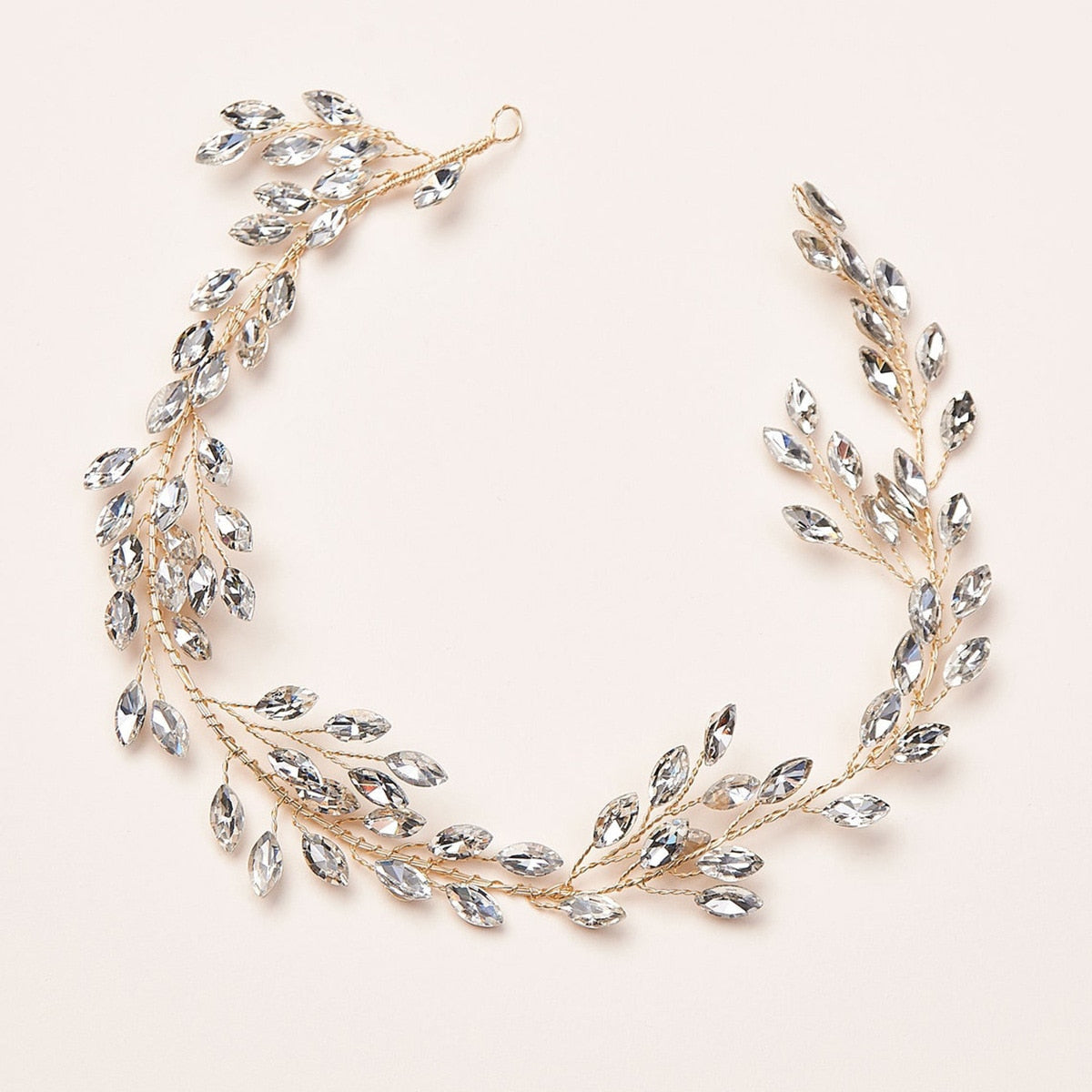 Rhinestone Wedding Hairband For Bride Crystal Headband Hair Accessories Wedding Crystal Hair Band Bridesmaid Head Jewelry