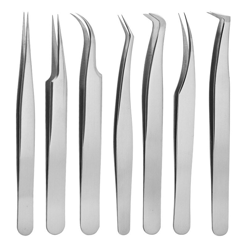 Lash Tweezers Eyelash Extension Tweezers Makeup Free Shipping , Nail Products Manicure Accessories Removal False Eyelash Clip