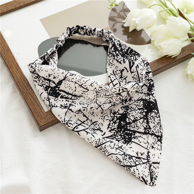Women Girl Hair Accessories triangular hairband