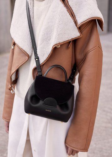 New arrivals France Polene Bag Women's French Design Light Luxury Single Shoulder Bag Female Leather CrossBody Bags