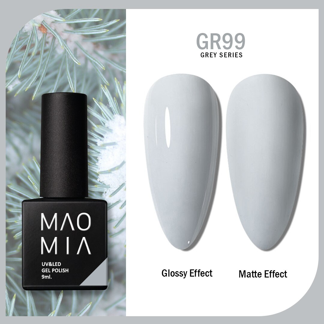 Gel Varnish For Nails Polish 10ml Soak Off UV LED Nails Semi Permanent DIY Nail Art Gels Nails Accessories Gray Color Series.