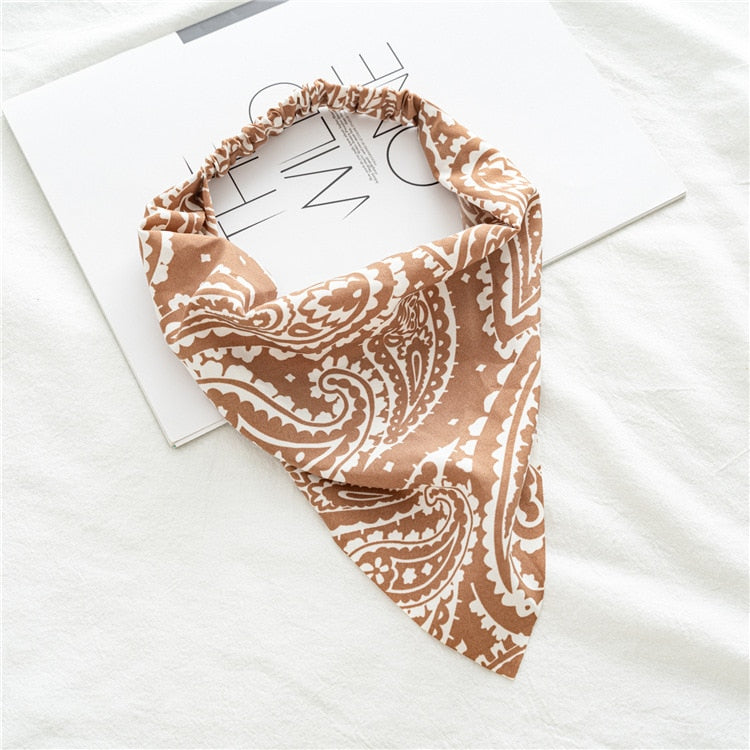 Women Girl Hair Accessories triangular hairband
