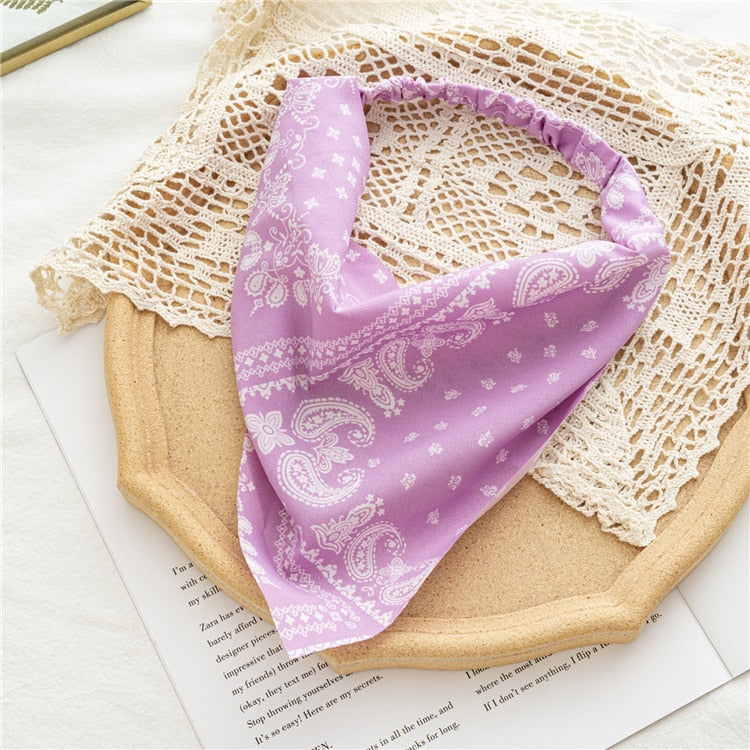 Women Girl Hair Accessories triangular hairband
