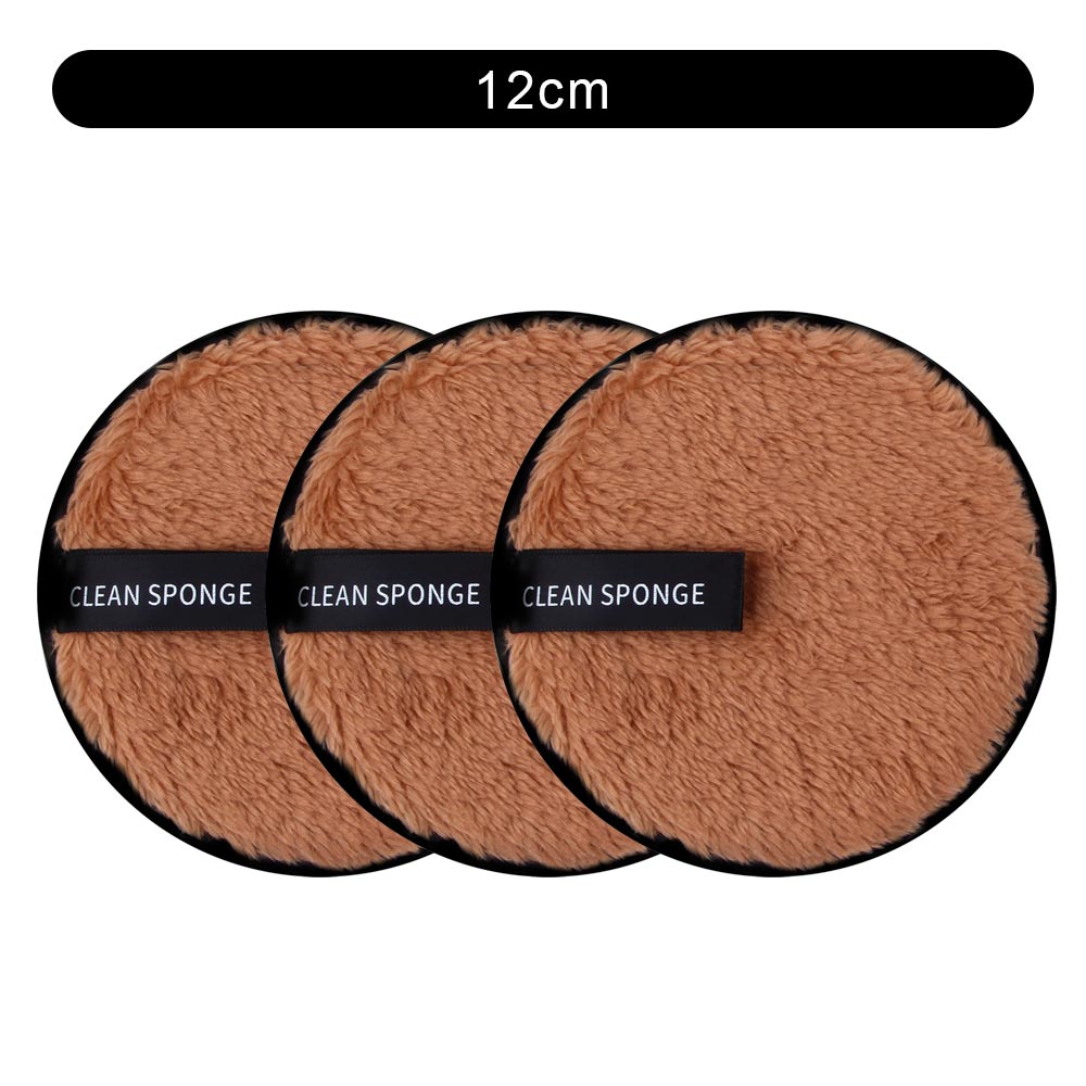 3Pcs Reusable Makeup Remover Pads Cotton Cosmetic remover cotton puff soft