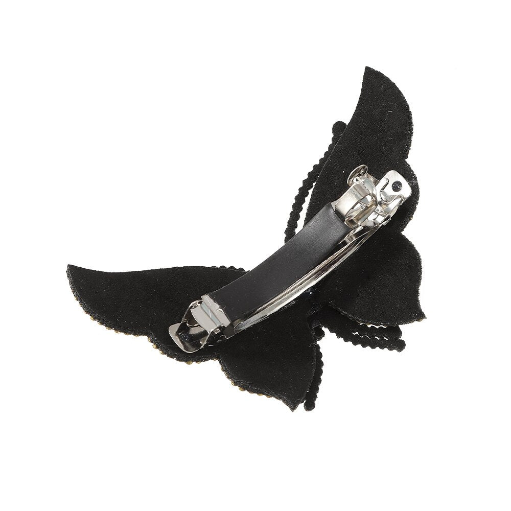 Butterfly Hair Clips Retro For Women Ponytail Hair Accessories Shinning Headwear 2023 Fashion