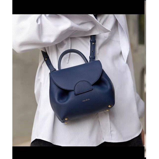 New arrivals France Polene Bag Women's French Design Light Luxury Single Shoulder Bag Female Leather CrossBody Bags
