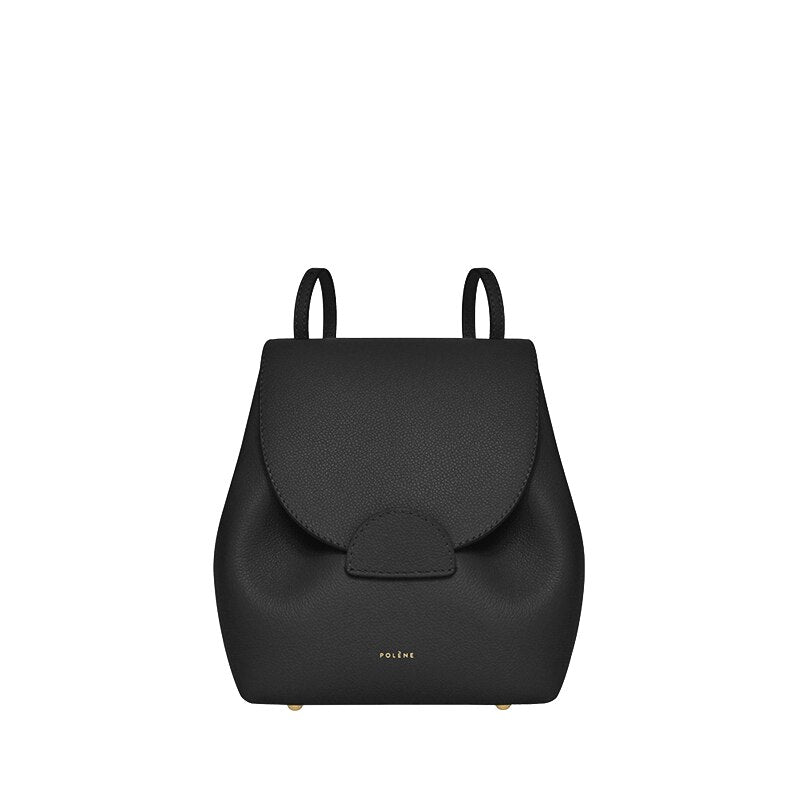 OLENEwomen's Multi-functional backpack leather advanced feeling designer backpack mini backpack