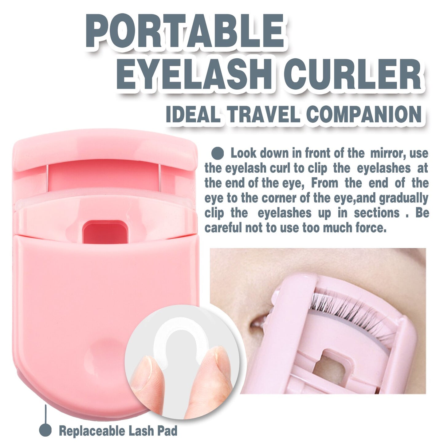 Eyelash Extension Kit With 3D Volume 12/14mm Lash Clusters Individual Lashes with glue ,Eyelash curler, tweezer in the pack