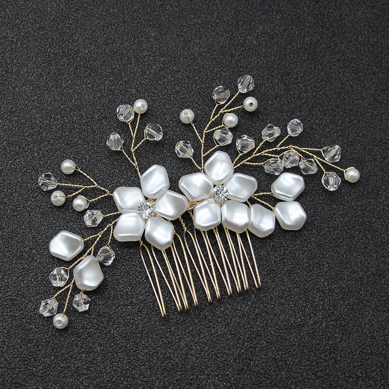 Crystal Hair Combs Headbands Accessories