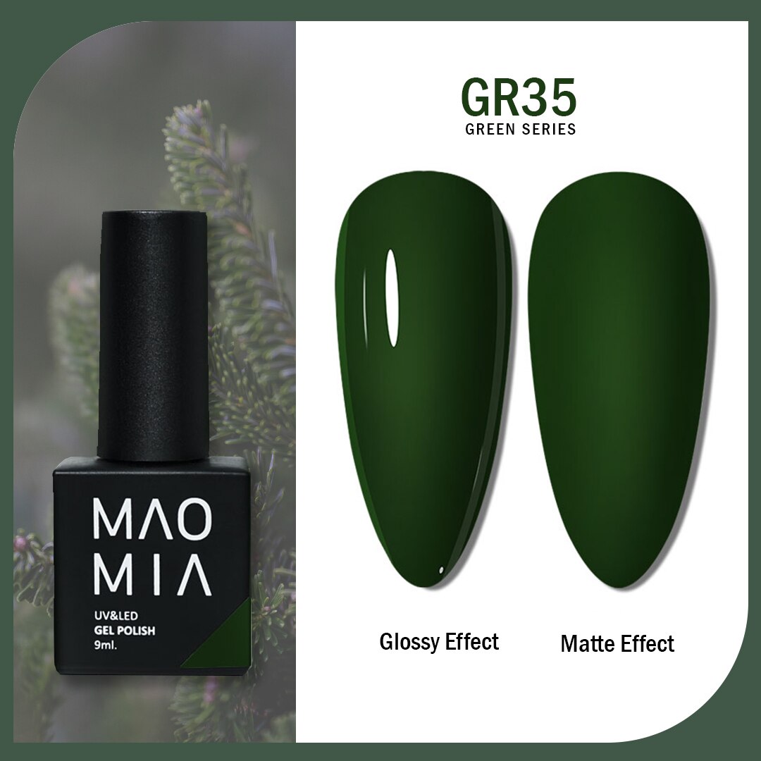 Gel Nail Polish Green Color Series Nail Polish Paint Manicure Gel Semi Permanent Painting Art Nails Accesories