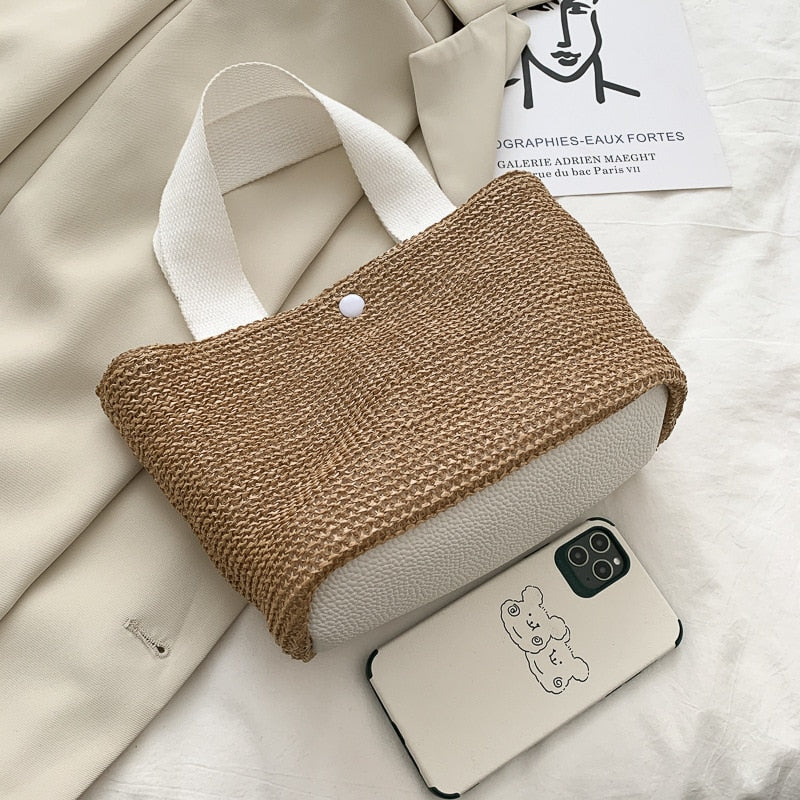 Casual Ladies Straw Women crossbody Handbag for holidays