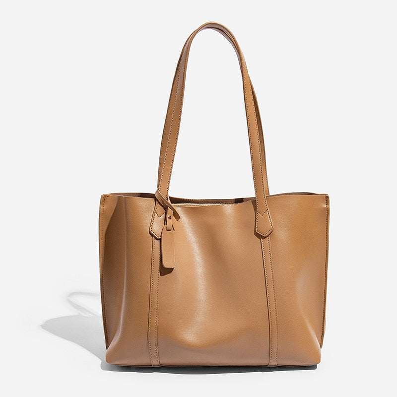 Female Bag 2023 New Fashion Senior Sense Luxury Tote Bag Large Capacity Simple Commuting Summer Shoulder Bag