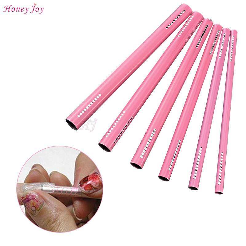 Golden Rainbow Acrylic Stainless Steel Nail Shaping Tweezers for UV Gel Tips