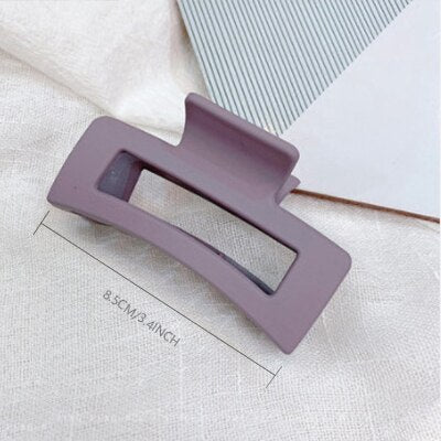 Geometric Hair Claws for women girls Hair Clips Hairpins Ladies Ponytail Clips Makeup Styling Tools Headwear Hair Accessories