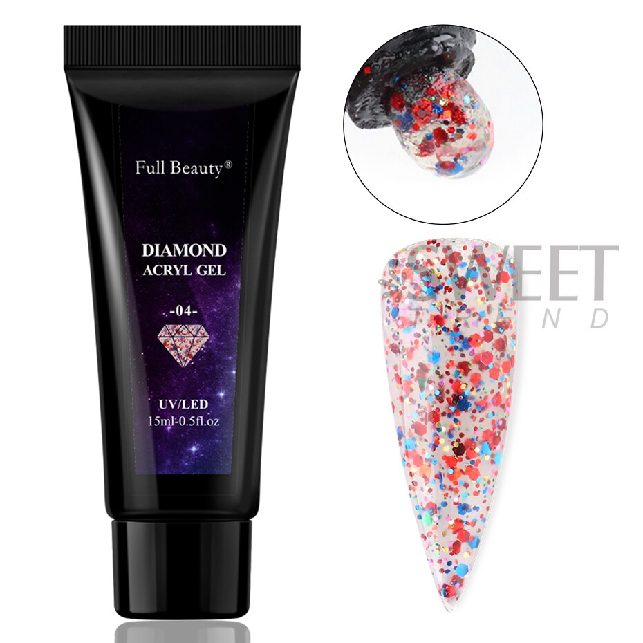 15ml Luminous Glow Nails Acrylic Extension Gel