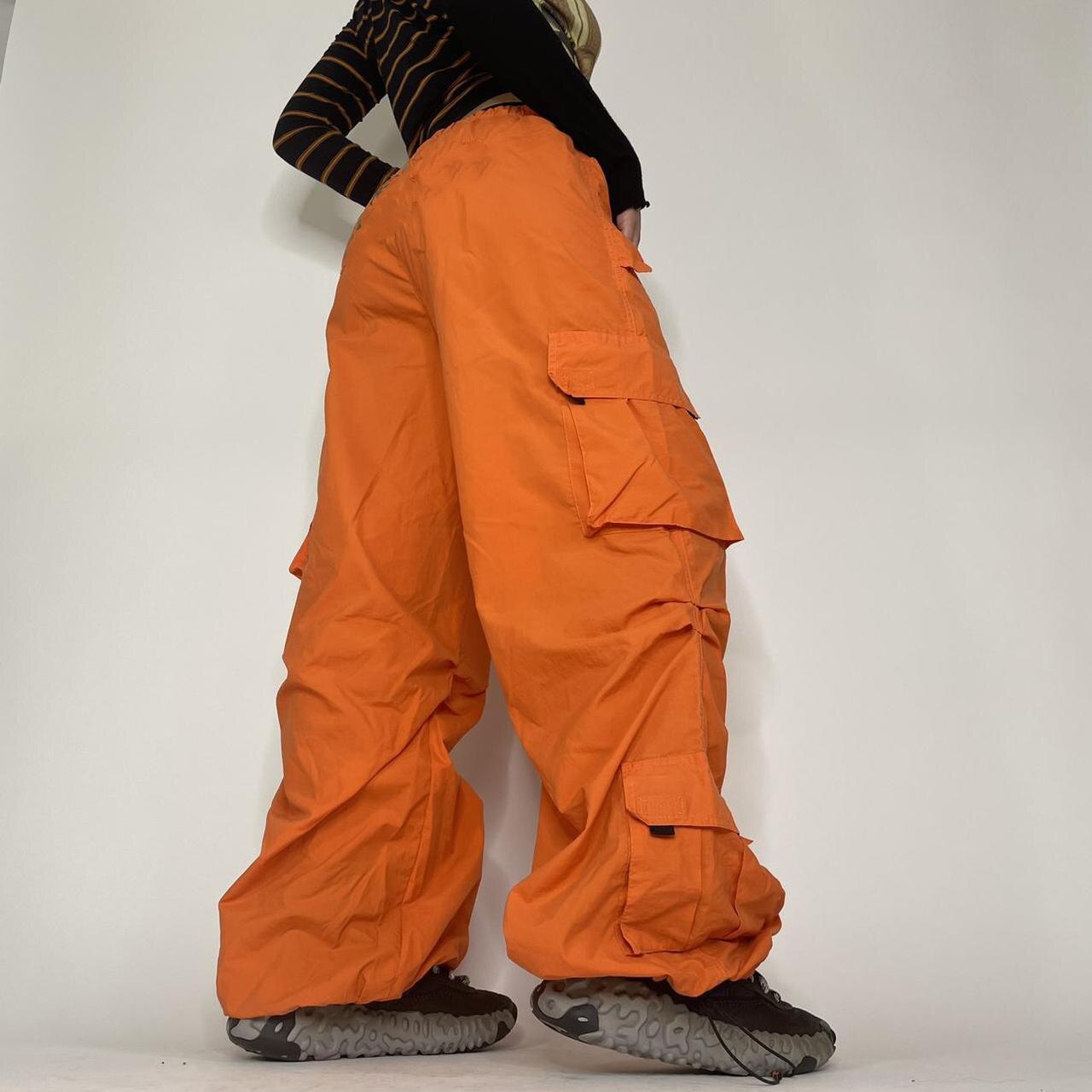 Cargo Pants For Women Big Pocket Cool Streetwear Sweatpants Girls Pants High Waist Wide Leg Pants Casual