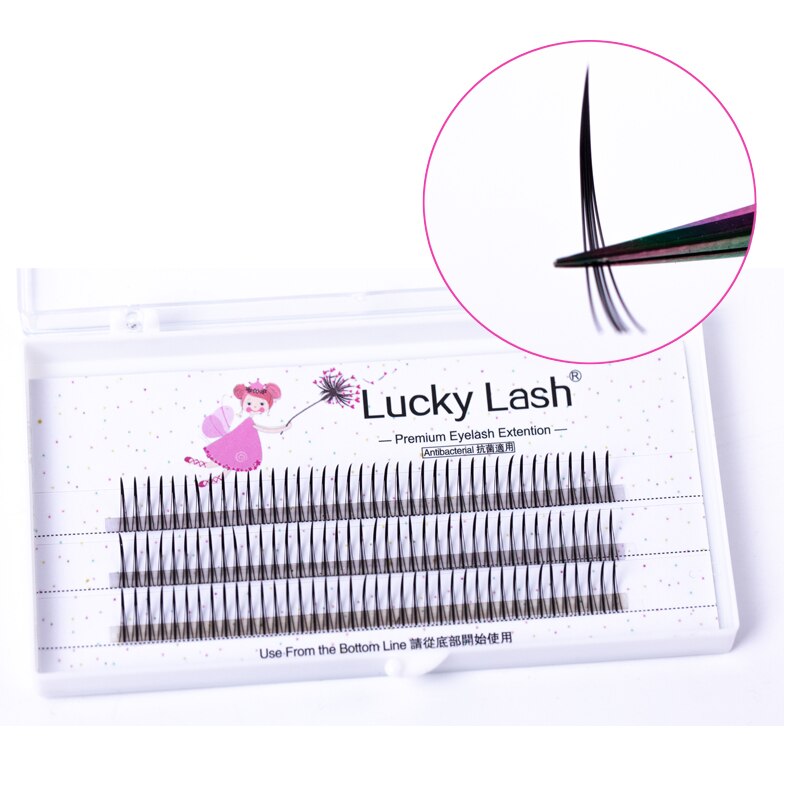 3D Shape Individual Natural Fluffy Russian eyelashes