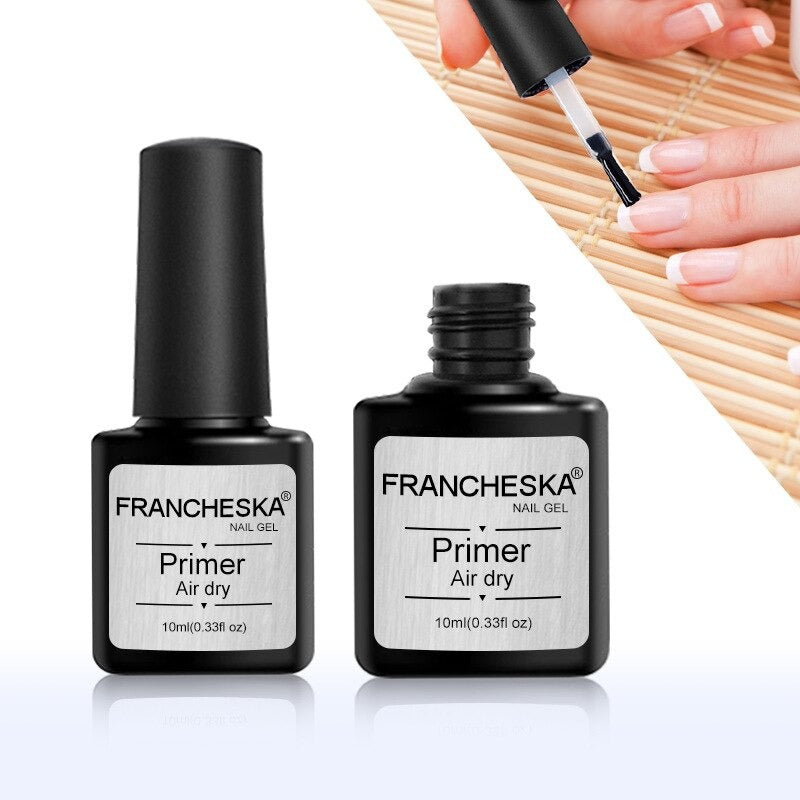 Fast Air Dry Primer for Nails UV LED Gel Base Primer Soak Off Gel Nail Polish for Nail Art Design Nail Dehydrator for Acrylic nails