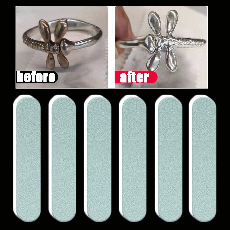Silver Ring Polishing Strips for jewellery 1/3/6pcs