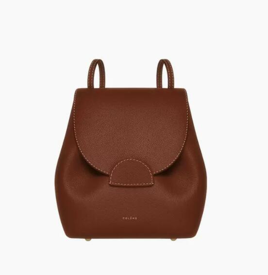 OLENEwomen's Multi-functional backpack leather advanced feeling designer backpack mini backpack