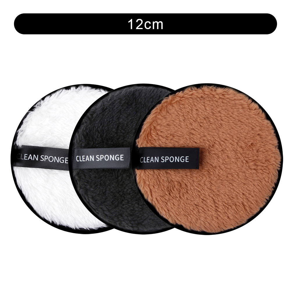 3Pcs Reusable Makeup Remover Pads Cotton Cosmetic remover cotton puff soft