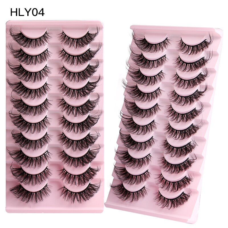 10/5 Pairs Natural Cat Eye Lashes