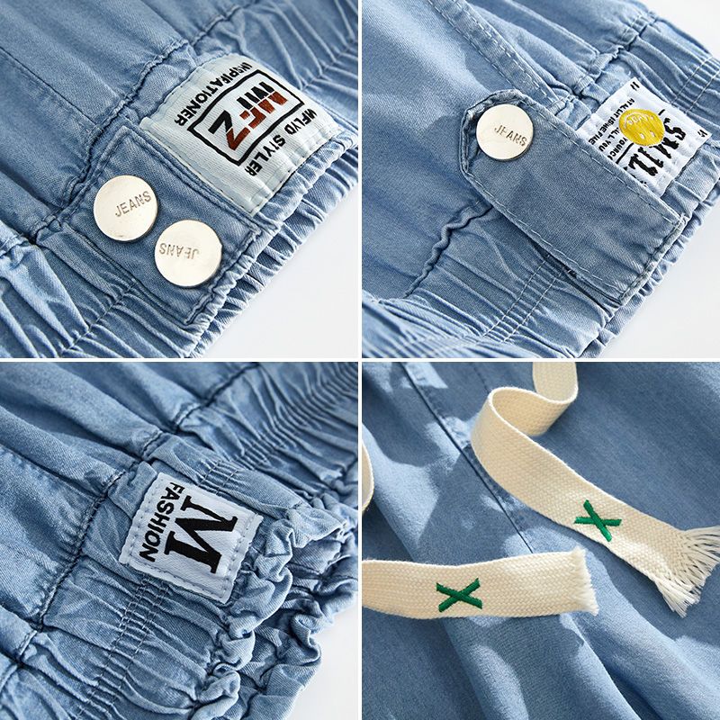 Oversized Summer Thin Wide Leg Jeans Loose Casual High Waist Cowboy Pantaloons Fashion Soft Women's Straight Pants