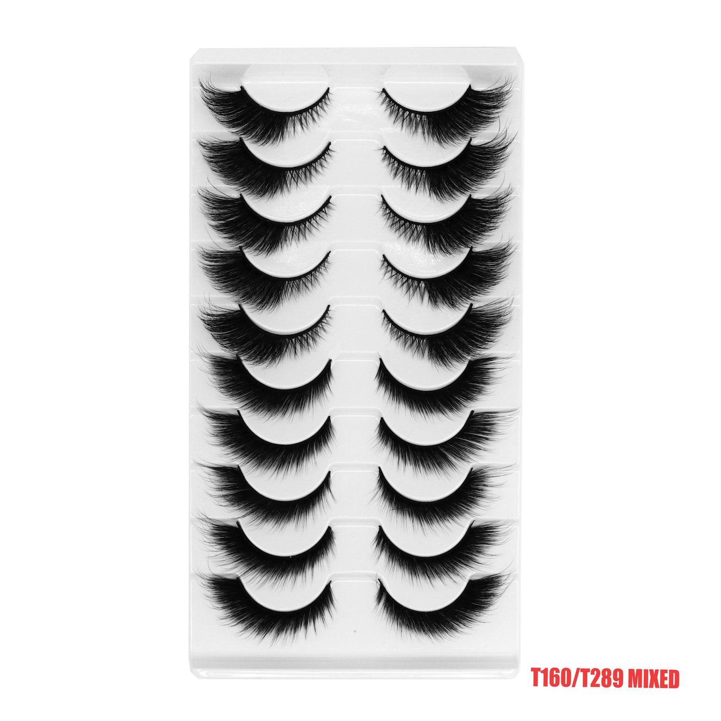 10/5 Pairs Natural Cat Eye Lashes