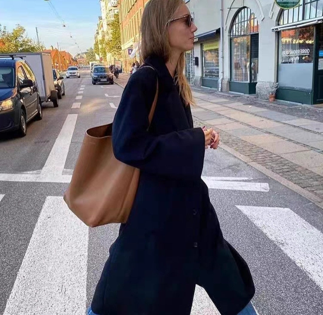 Casual Women Shoulder Bag Genuine Leather