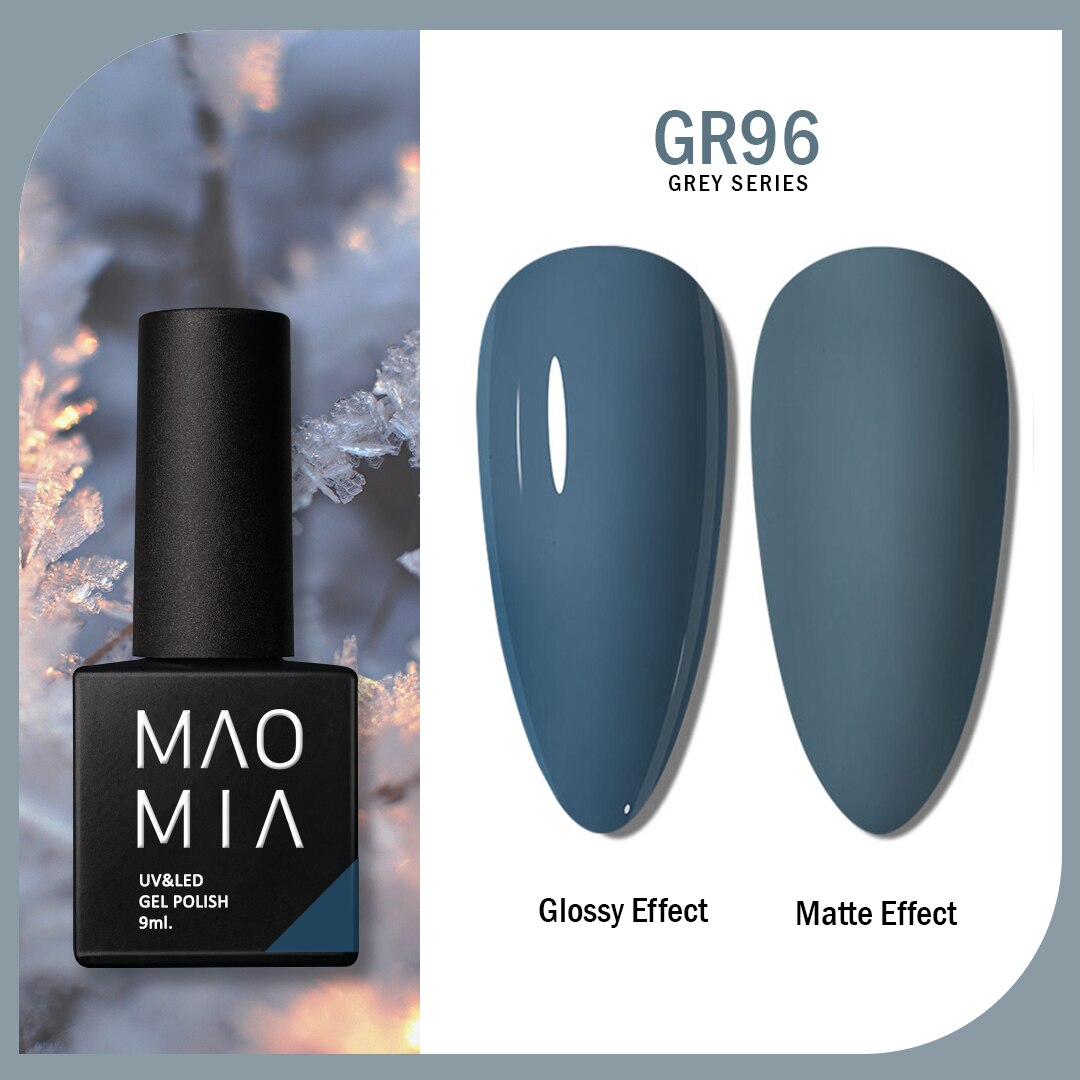 Gel Varnish For Nails Polish 10ml Soak Off UV LED Nails Semi Permanent DIY Nail Art Gels Nails Accessories Gray Color Series.