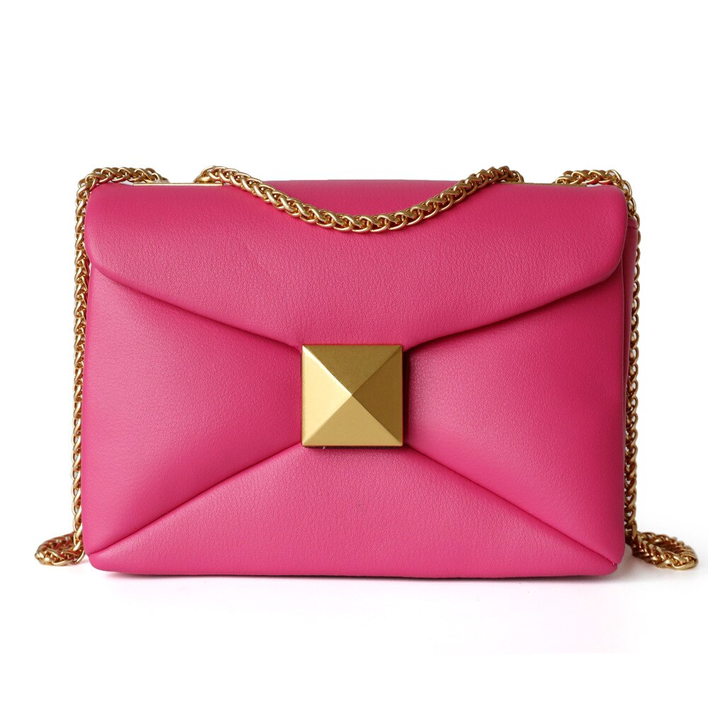 Fashion Casual Style Designer Brand Leather Women Bag Lady Flap Handbag Chain Crossbody Bags