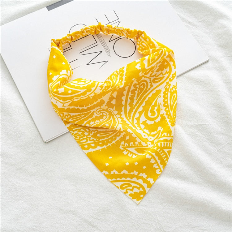 Women Girl Hair Accessories triangular hairband