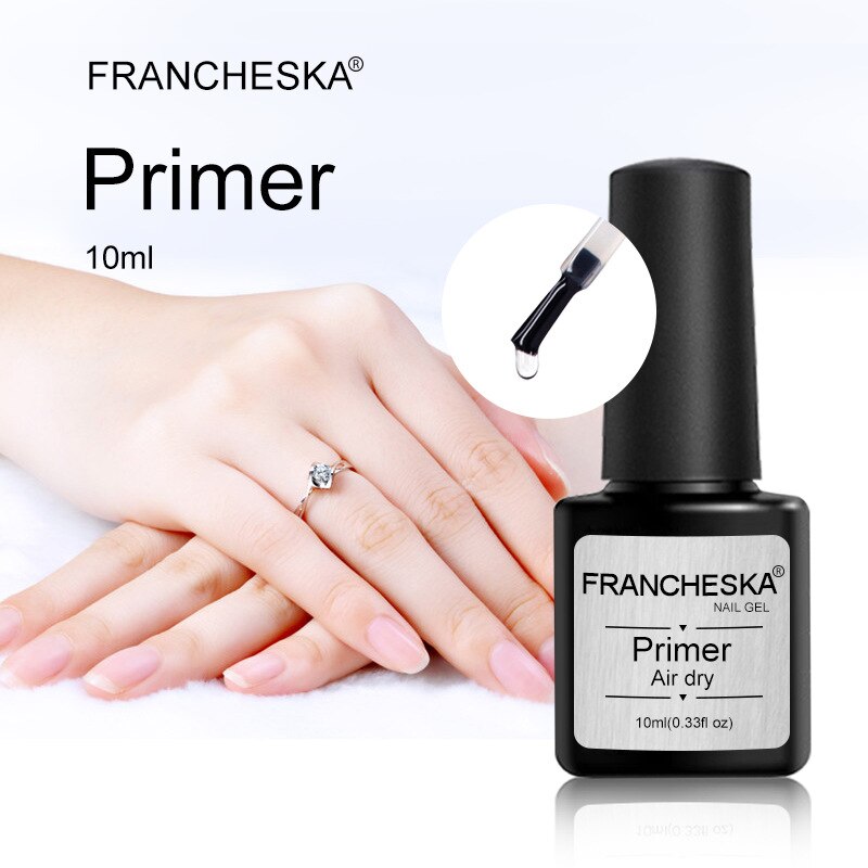 Fast Air Dry Primer for Nails UV LED Gel Base Primer Soak Off Gel Nail Polish for Nail Art Design Nail Dehydrator for Acrylic nails