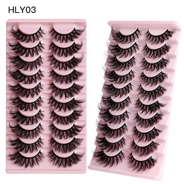 10/5 Pairs Natural Cat Eye Lashes