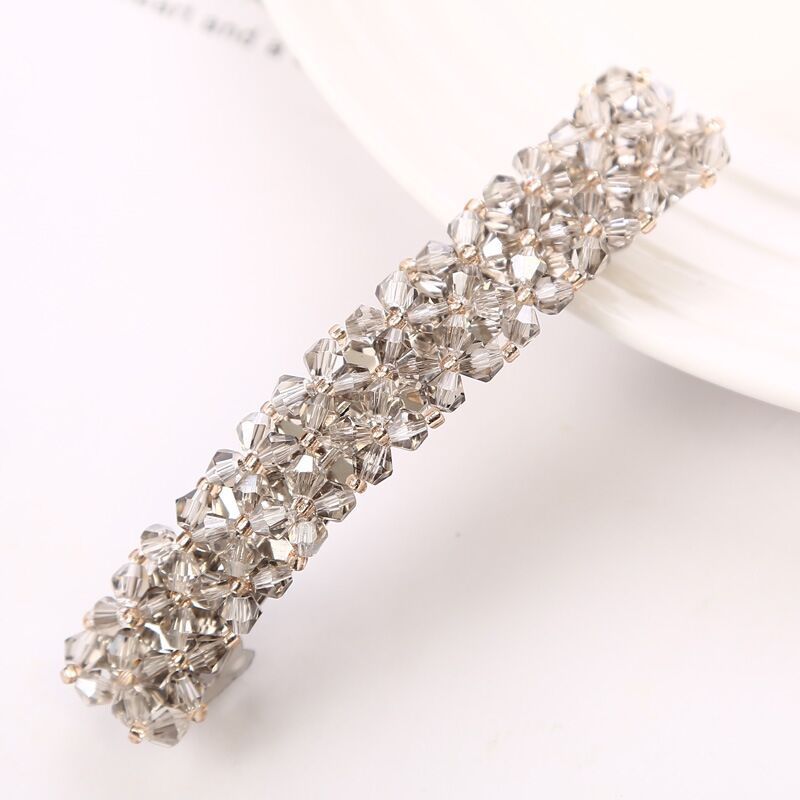 New Korean Elegant Hairpins Hairgrips Crystal Hair Clips For Women Girls Hair Accessories