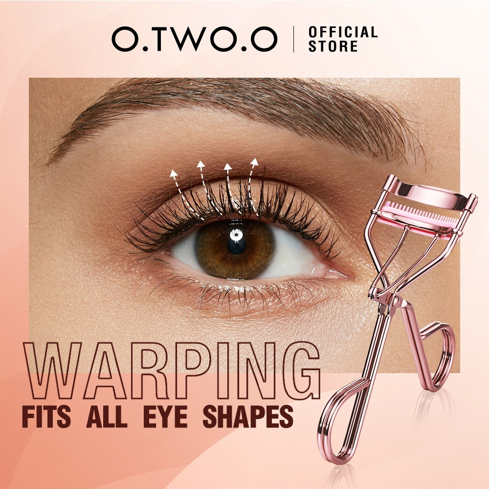 Eyelash Curler Comb Eyelashes Fits All Eye Shapes Lash Lift Curling Clip Eye Makeup Tools With 1 Silicone Refill Pads