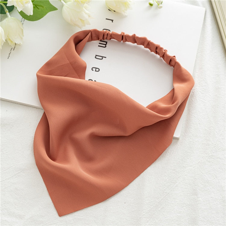 Women Girl Hair Accessories triangular hairband